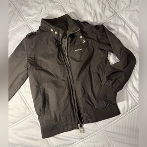 Members Only boys’ Iconic Racer Jacket - Black
